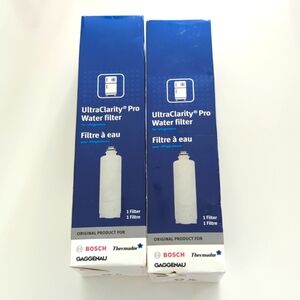 2 Bosch UltraClarity Pro Water Filter For Refrigerator - New